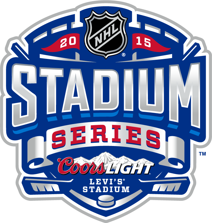 NHL Stadium Series 2015 Sponsored Logo iron on heat transfer